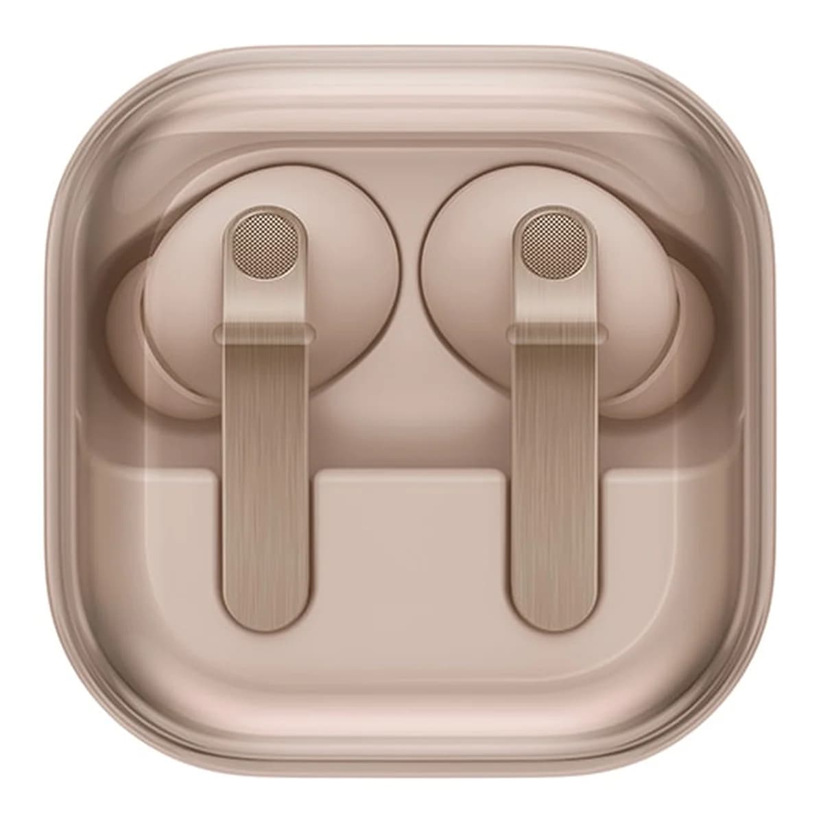Galaxy Buds4 Pro Розовое золото — вид сзади