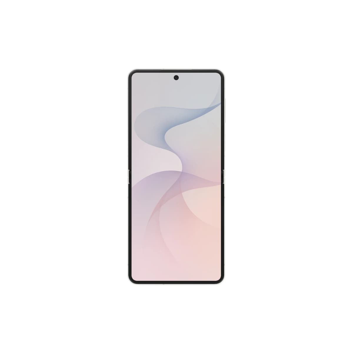 Galaxy Z Flip8 256 ГБ Кремовый — вид сзади