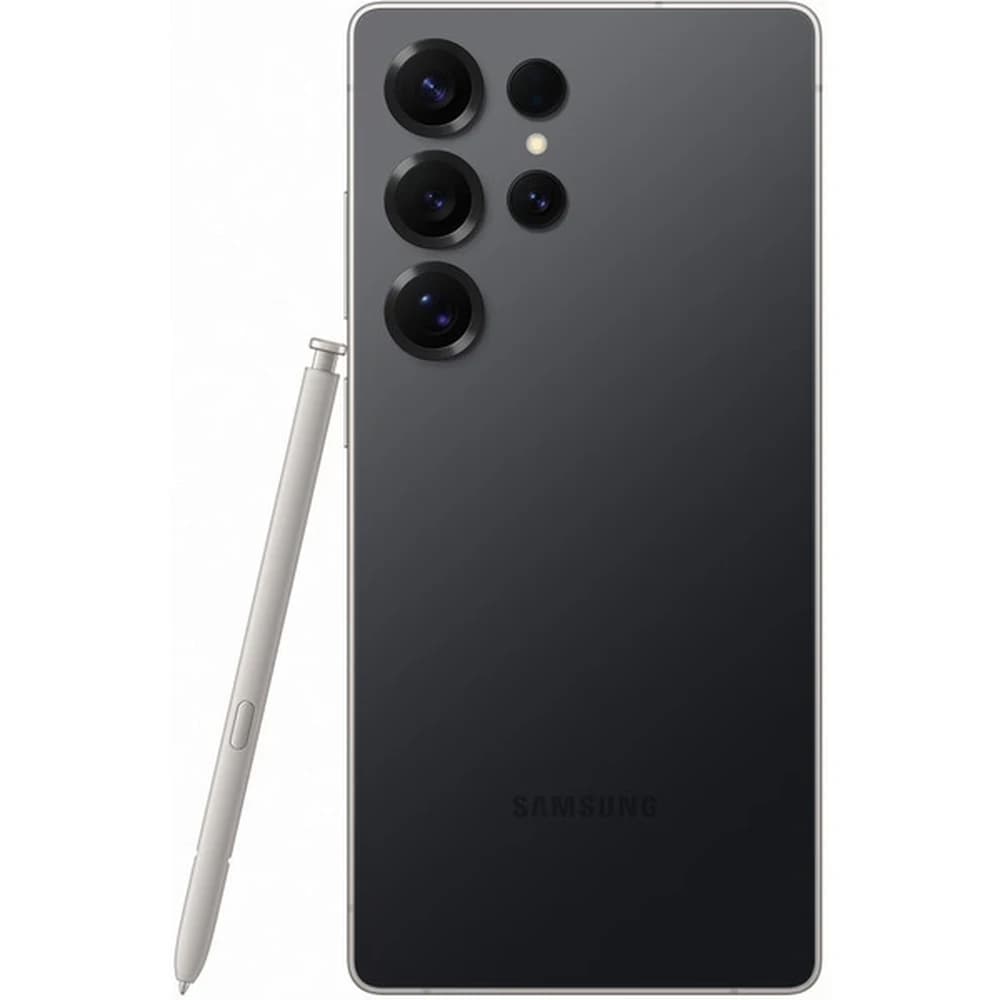 Galaxy S25 Ultra 256 ГБ Титановый чёрный — вид сзади