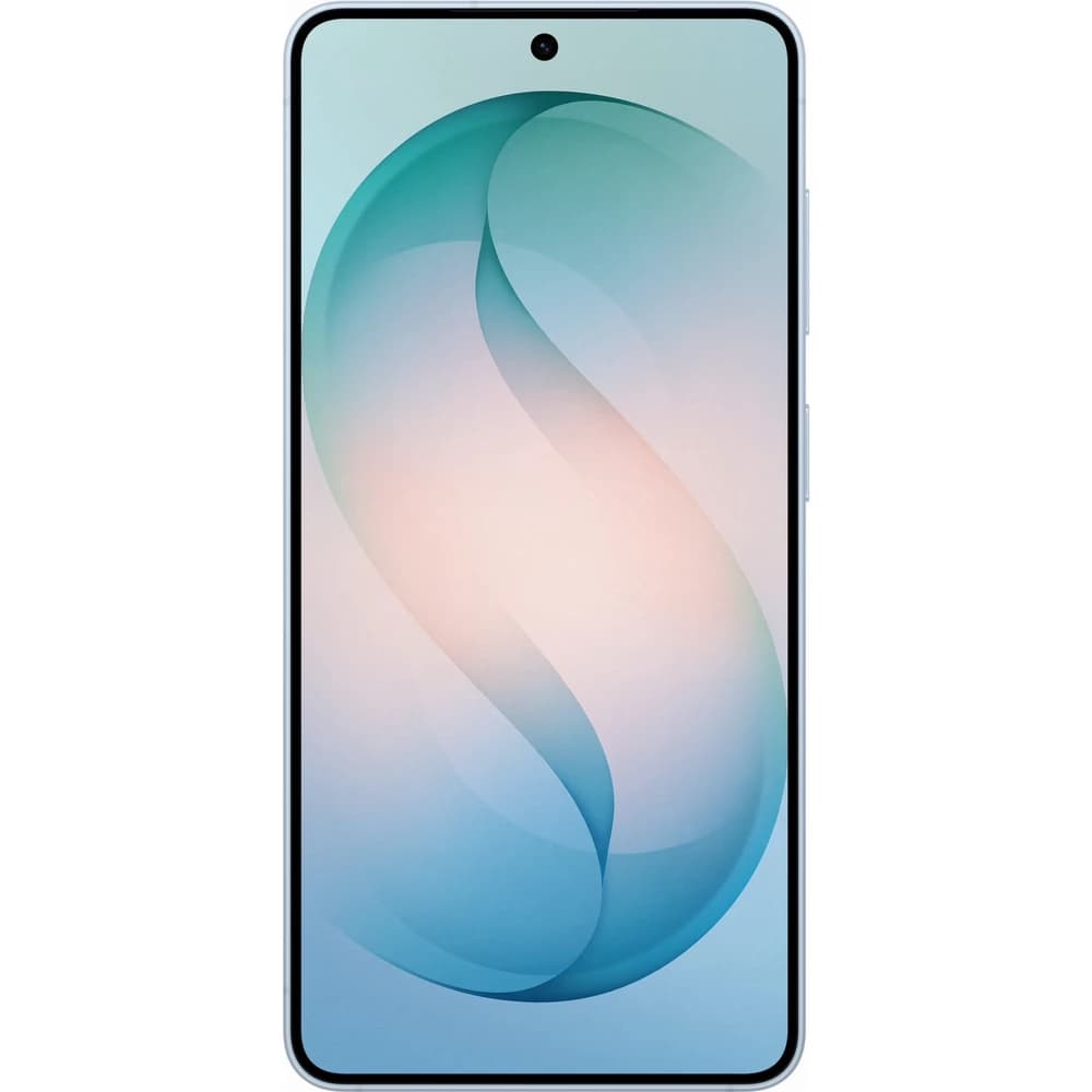 Galaxy S26 256 ГБ Небесно-голубой — вид сбоку